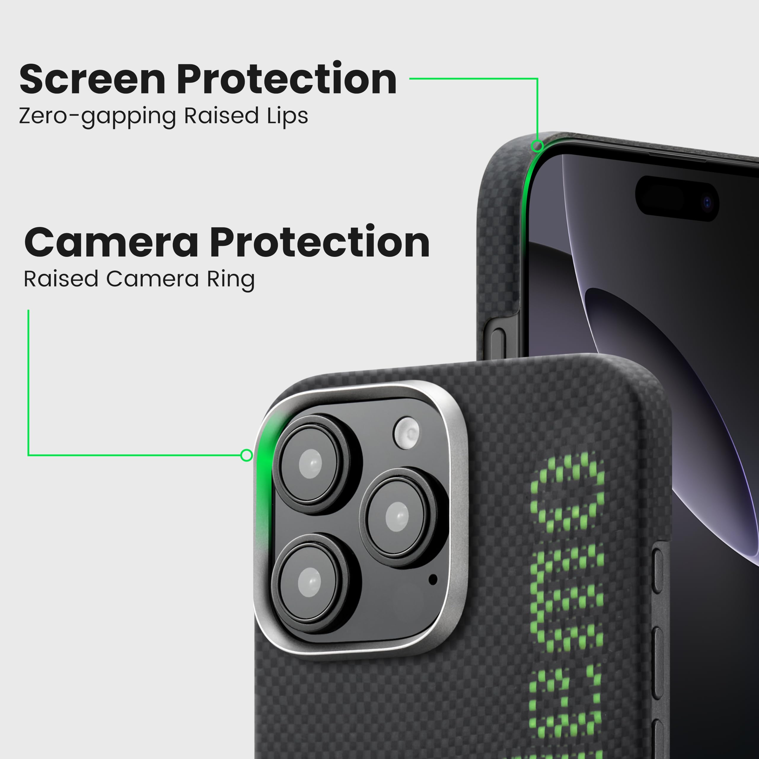 Foto 5 pulgar | Funda Pitaka Para Iphone 16 Pro Max Luminous Tactile - Venta Internacional.