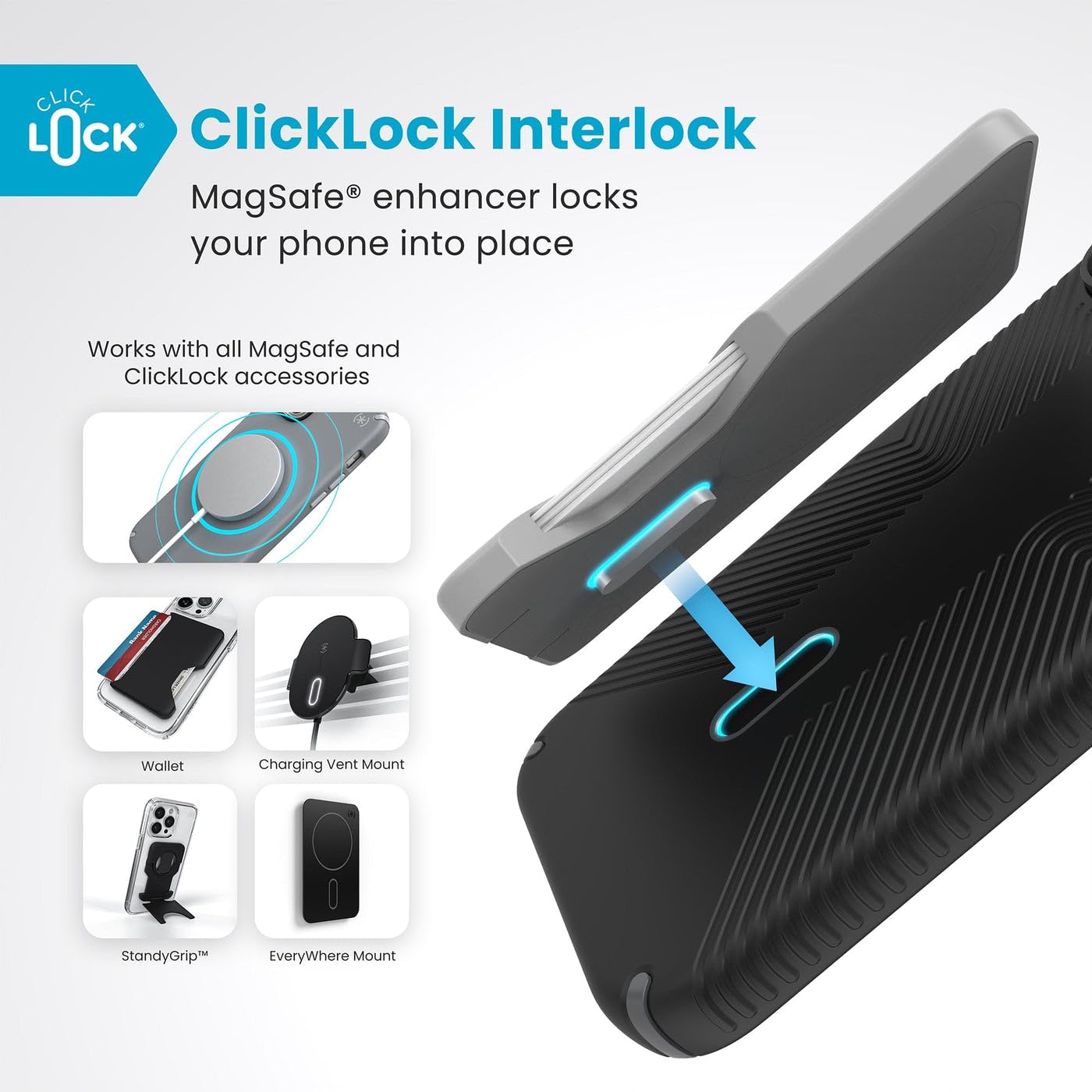 Foto 3 pulgar | Funda Para Teléfono Speck Presidio 2 Grip Magsafe Para Iphone 16 Pro Max - Venta Internacional.