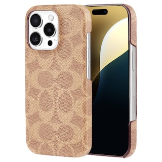 Foto 1 | Funda Para Teléfono Coach Signature Canvas Slim Wrap Para Iphone 16 Pro - Venta Internacional.