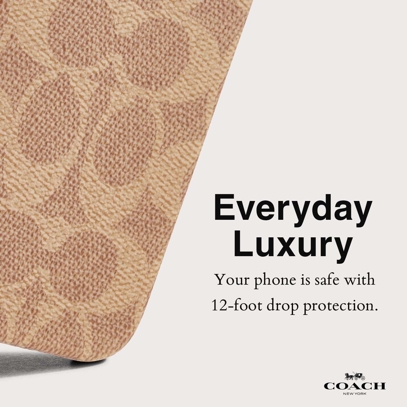 Foto 4 pulgar | Funda Para Teléfono Coach Signature Canvas Slim Wrap Para Iphone 16 Pro - Venta Internacional.