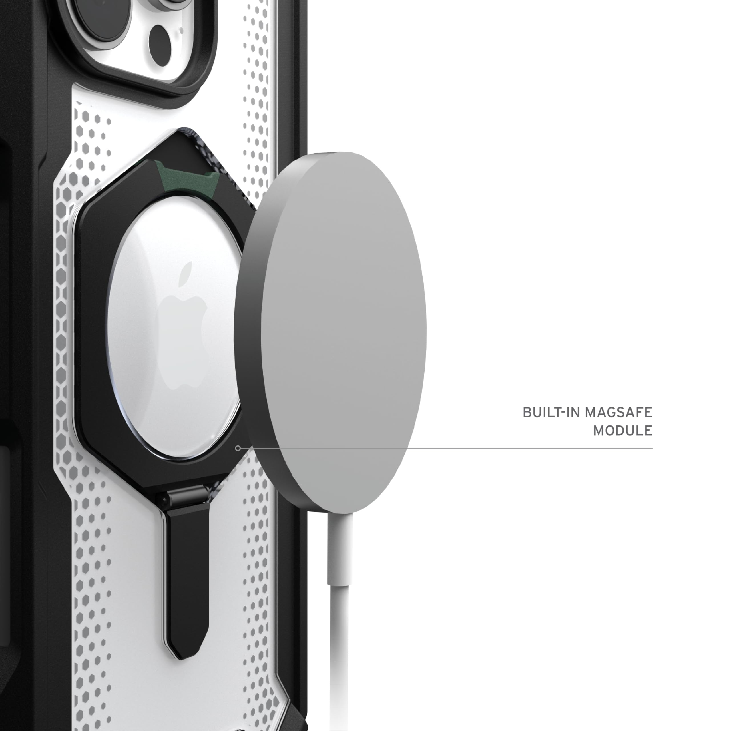 Foto 6 pulgar | Funda Para Iphone 16 Pro Urban Armor Gear Uag Plasma Xte Negro/transparente - Venta Internacional.