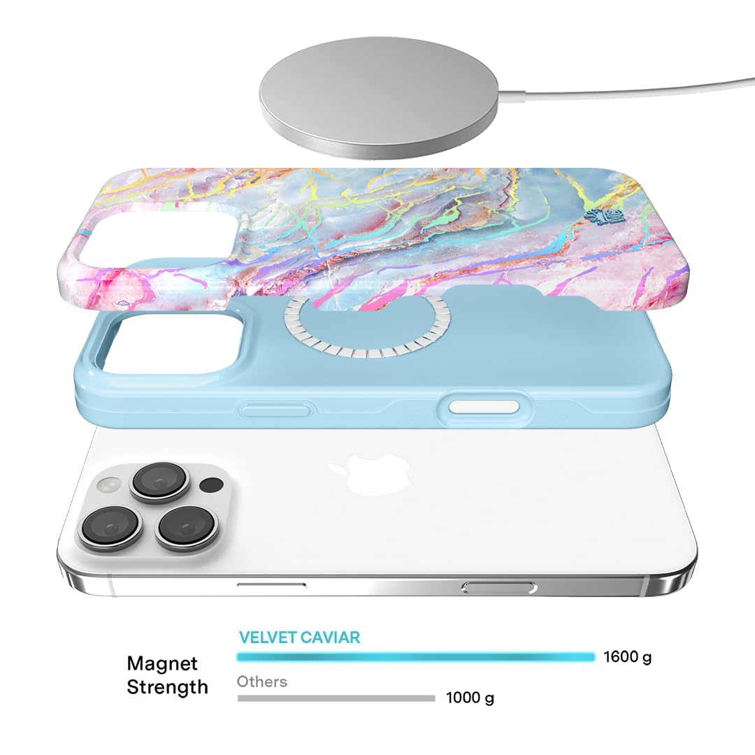 Foto 4 pulgar | Funda Velvet Caviar Para Iphone 16 Pro Max Marble - Venta Internacional.