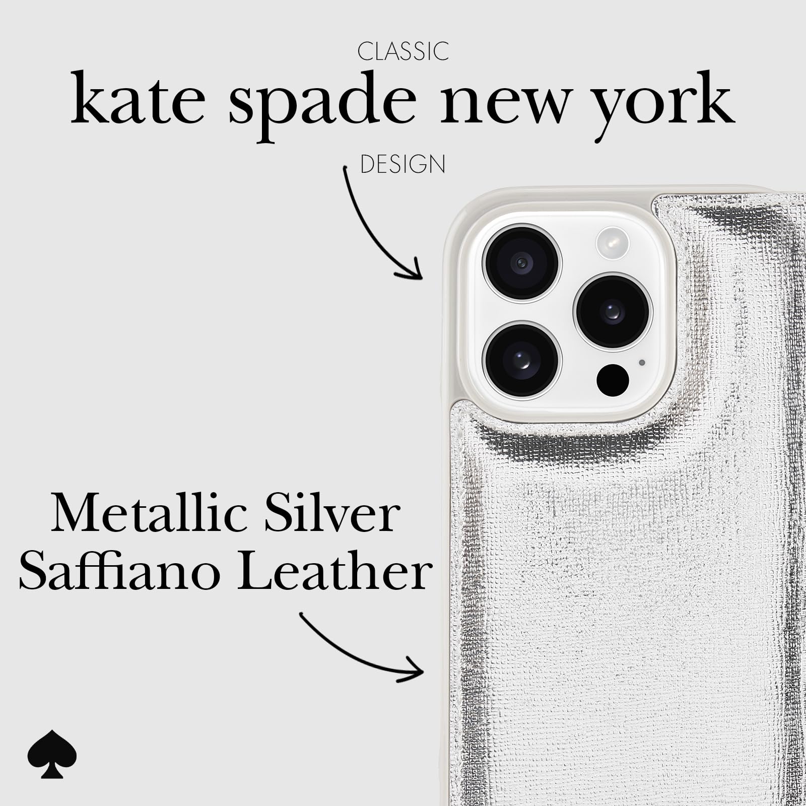 Foto 6 pulgar | Funda Para Teléfono Kate Spade New York Wallet Folio Para Iphone 16 Pro - Venta Internacional.