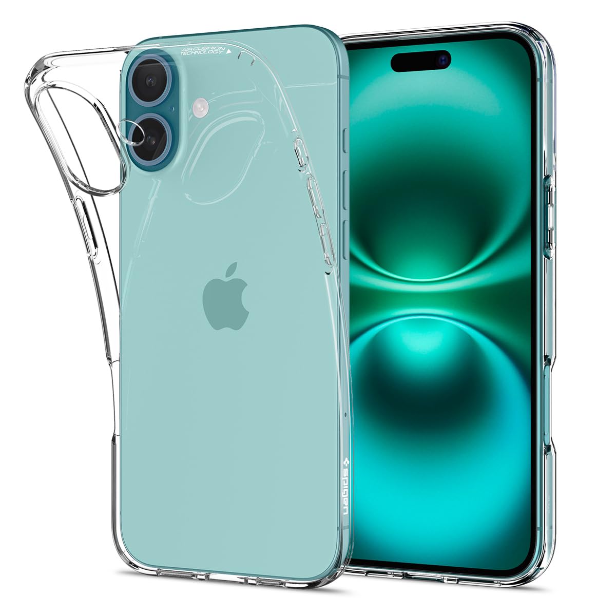 Foto 2 pulgar | Funda Spigen Liquid Crystal Para Iphone 16 Plus, Transparente - Venta Internacional.