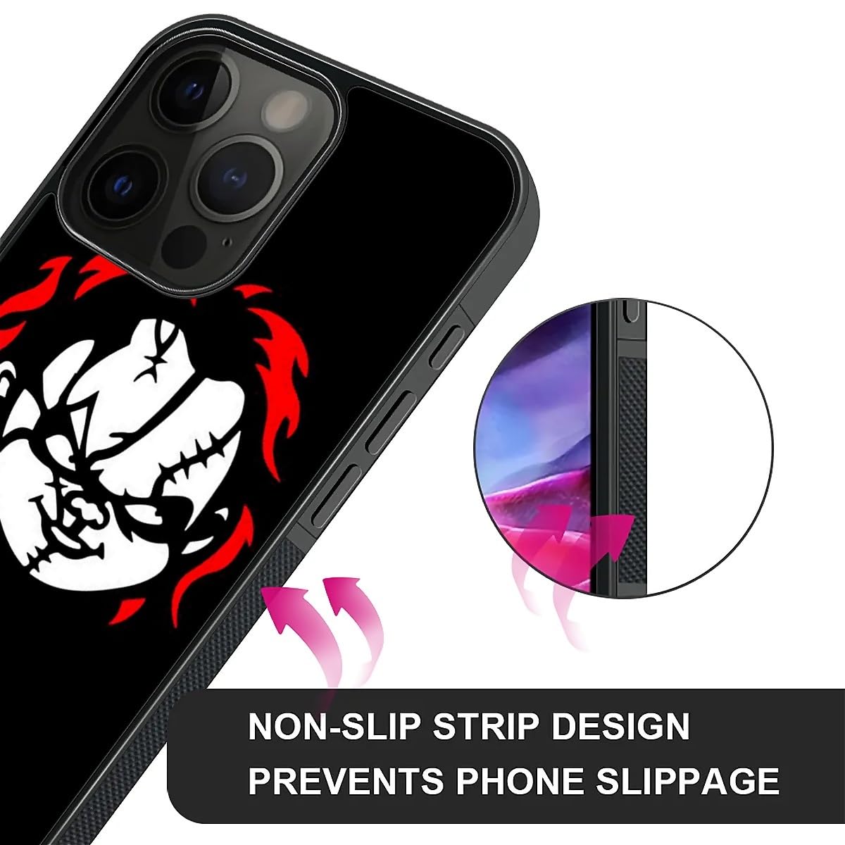 Foto 5 pulgar | Funda De Teléfono Compatible Con Iphone 16 Pro Max Antiarañazos - Venta Internacional.