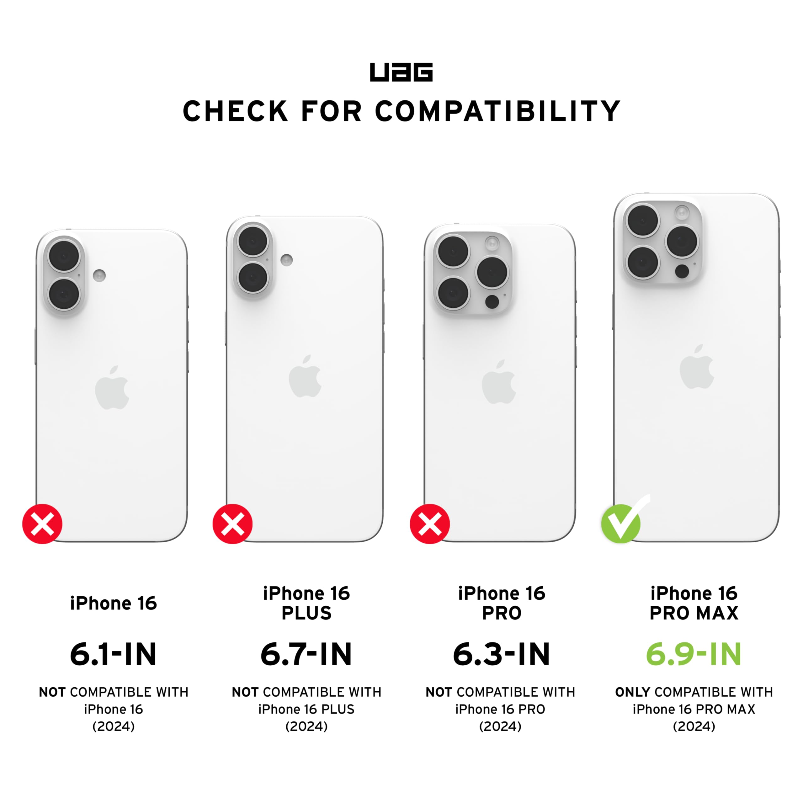 Foto 2 | Funda Para Teléfono Urban Armor Gear Uag Essential Armor Iphone 16 Pro Max - Venta Internacional.