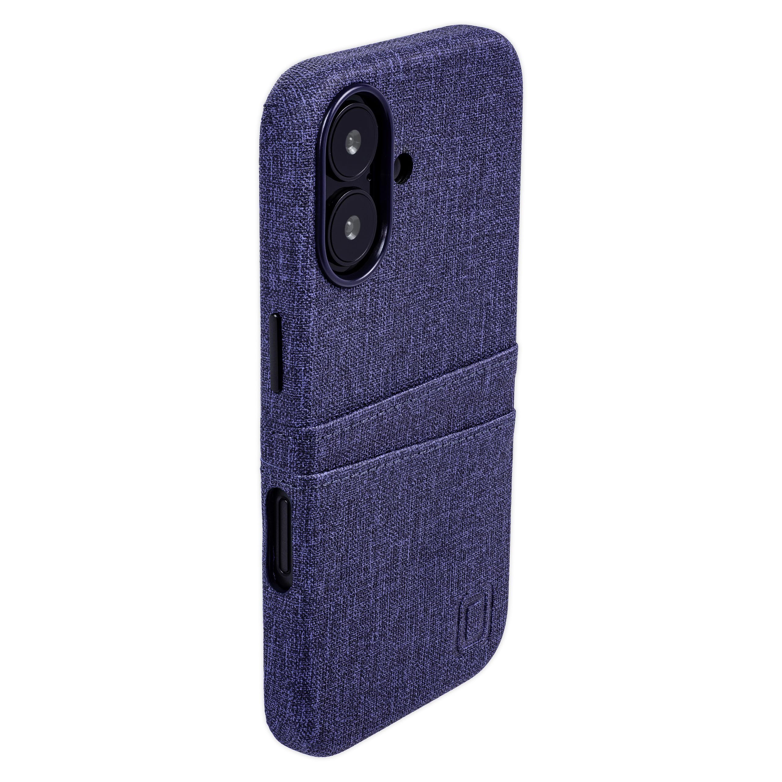 Foto 6 | Tarjetero Dockem M2 Luxe De Piel Sintética Estilo Lona Para Iphone 16, Color Azul - Venta Internacional.