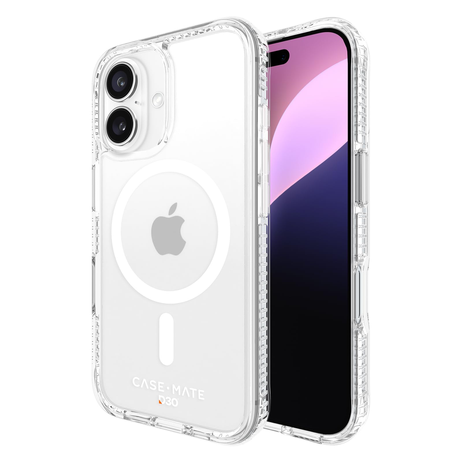 Foto 2 pulgar | Funda Para Teléfono Case-mate Iphone 16 Plus, Resistente A Los Golpes, Transparente - Venta Internacional.