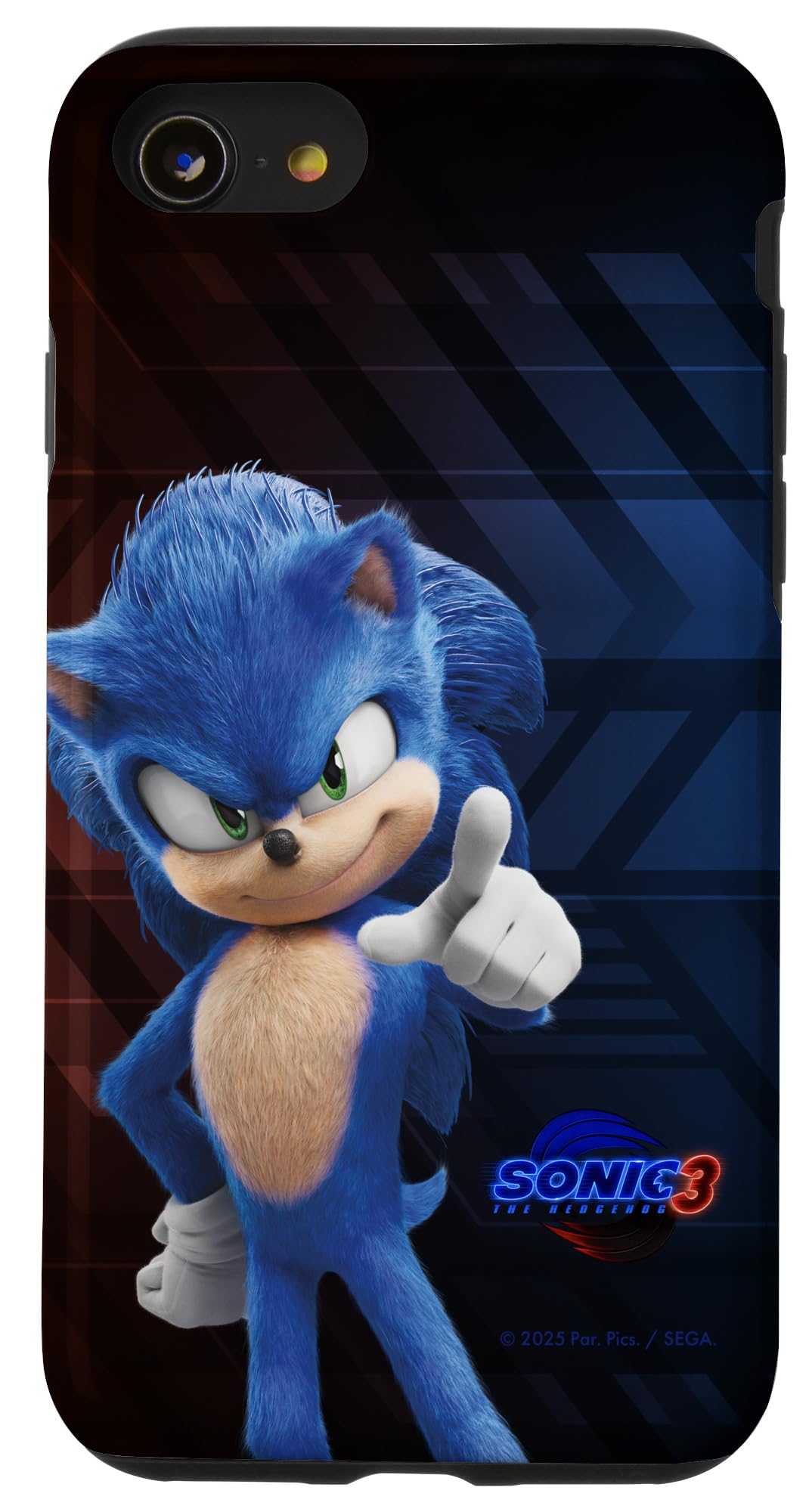 Foto 2 pulgar | Funda De Teléfono Sonic The Hedgehog 3 Para Iphone Se (2020) /7/8 - Venta Internacional.