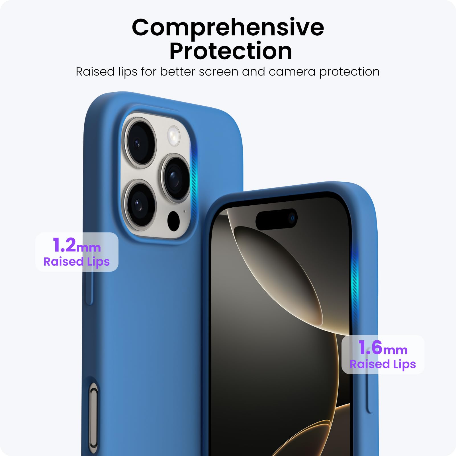 Foto 4 | Funda De Teléfono Ornarto Compatible Con Iphone 16 Pro Max De 6.9'' - Venta Internacional.