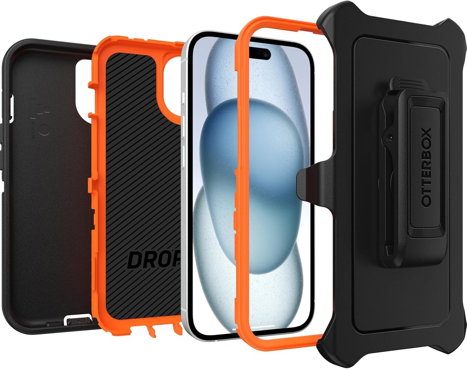 Foto 6 pulgar | Funda De Teléfono Otterbox Defender Series Para Iphone 15/14/13 - Venta Internacional.