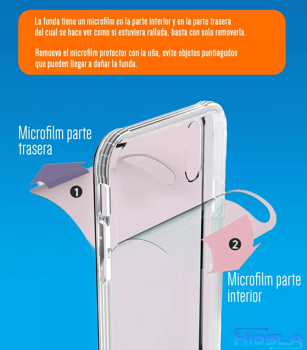 Foto 5 pulgar | Funda Para Iphone 15 Plus Con Magsafe Resistente A Caídas Transparente Magsafe Clear