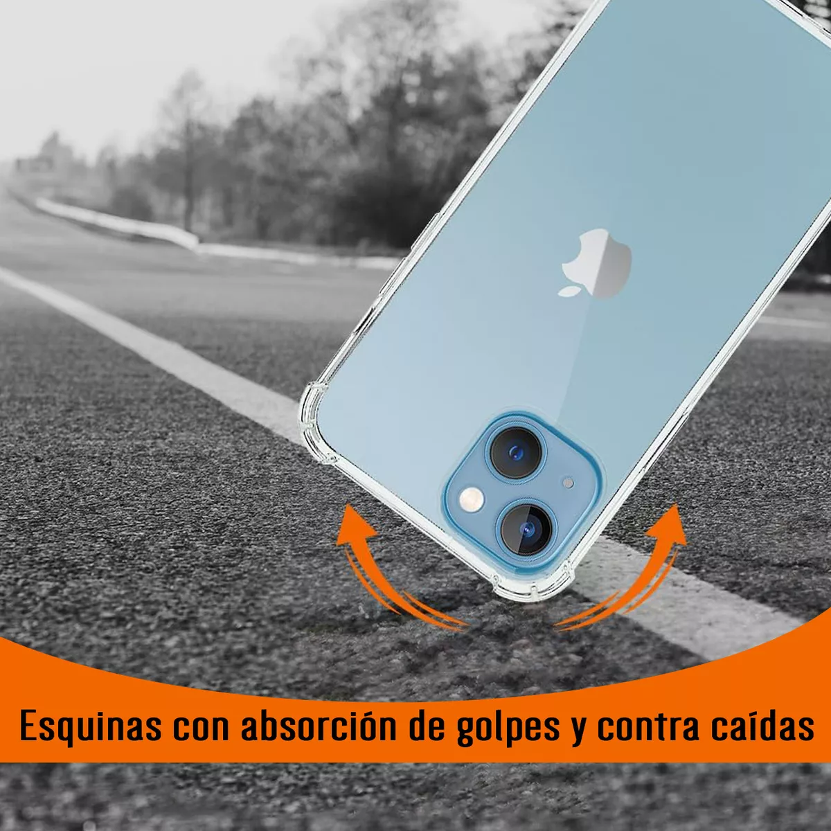 Foto 6 pulgar | Funda Para Iphone 14 Hard Shell Uso Rudo Esquinas Reforzadas