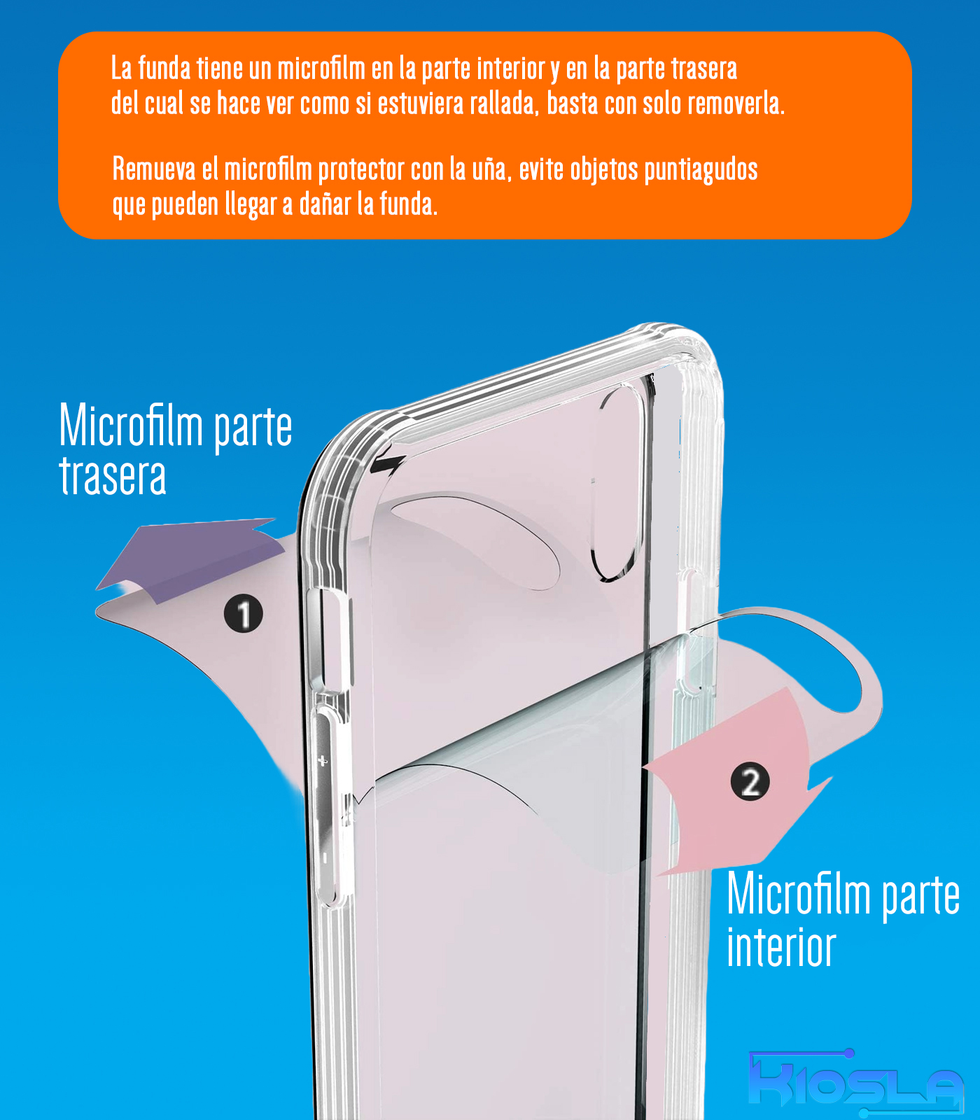 Foto 8 pulgar | Funda Para Galaxy S24 Plus Hard Shell Esquinas Reforzadas Con Airbag