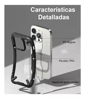 Foto 4 | Funda Para Iphone 15 Pro Max Ringke Fusion X Uso Rudo Certificada