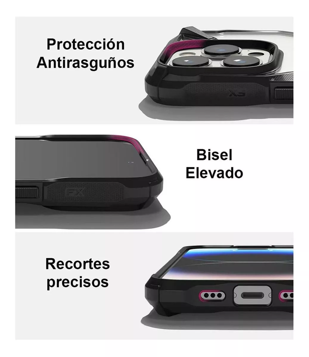 Foto 5 | Funda Para Iphone 15 Pro Max Ringke Fusion X Uso Rudo Certificada