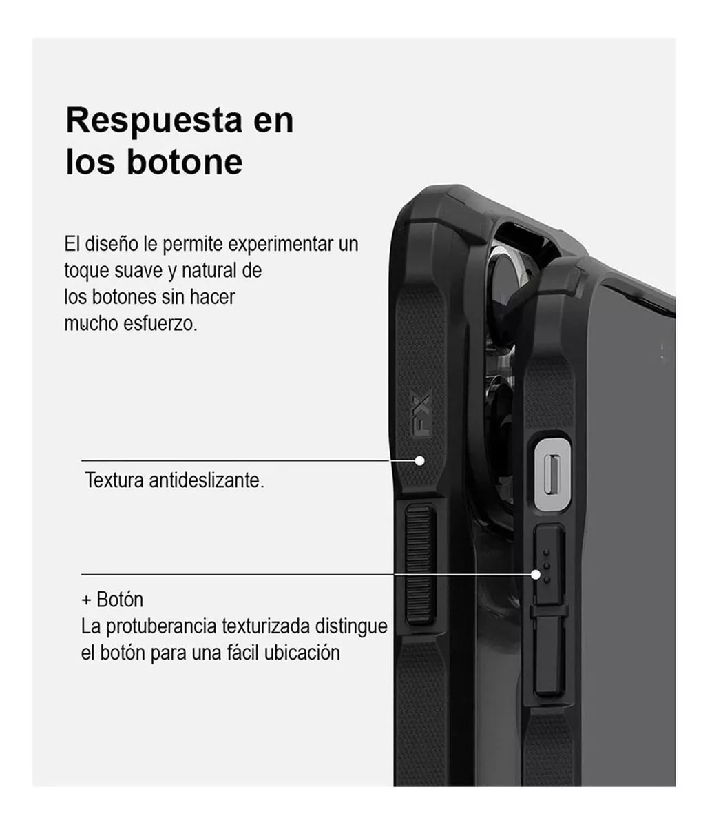 Foto 7 pulgar | Funda Para Iphone 15 Pro Max Ringke Fusion X Uso Rudo Certificada