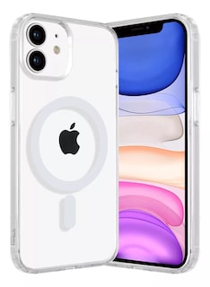 Foto 1 | Funda Para Iphone 11 Magnetic Clear Tpu Resistente A Caidas
