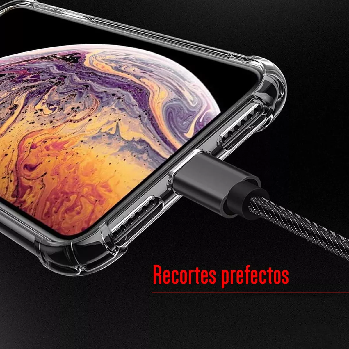 Foto 4 pulgar | Funda Para Iphone Xs Max Hard Shell Tpu Calidad Premium