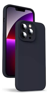 Foto 2 | Funda Para Iphone 15 Pro Max Silicon Interior Suave Afelpado Antigolpes