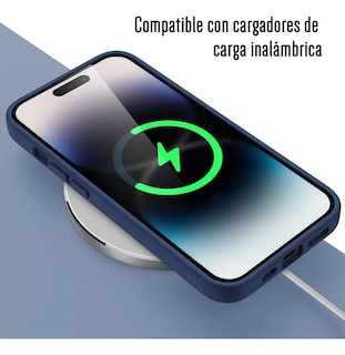 Foto 5 | Funda Para Iphone 14 Pro Max Silicon Antigolpes Afelpado
