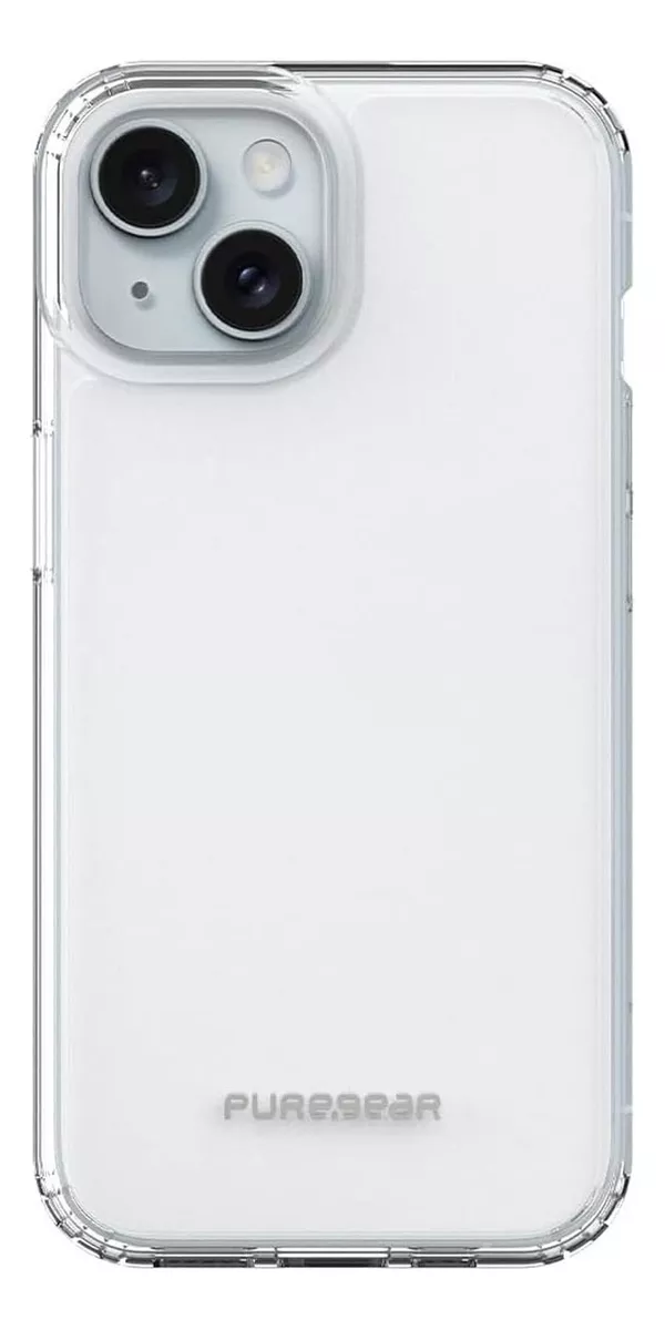 Foto 2 pulgar | Funda Para Iphone 15 Slim Shell Puregear Ultra Ligera Tpu