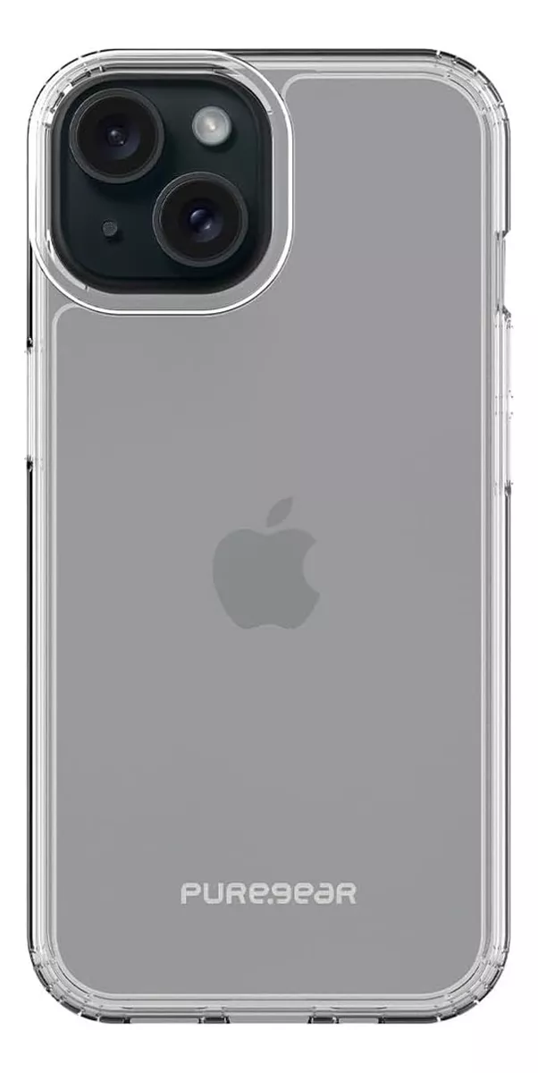 Foto 4 pulgar | Funda Para Iphone 15 Slim Shell Puregear Ultra Ligera Tpu