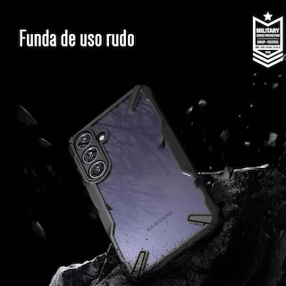 Foto 4 | Funda Para Galaxy S24 Normal Ringke Fusion X Ligera Antiimpacto