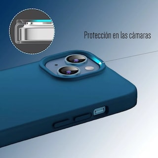 Foto 5 | Funda Para Iphone 14 Normal Silicon Suave Interior Afelpado Antigolpes