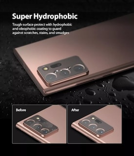 Foto 3 | Mica Galaxy Note 20 Para Cámara Trasera Paquete 3 Pzas Ringke