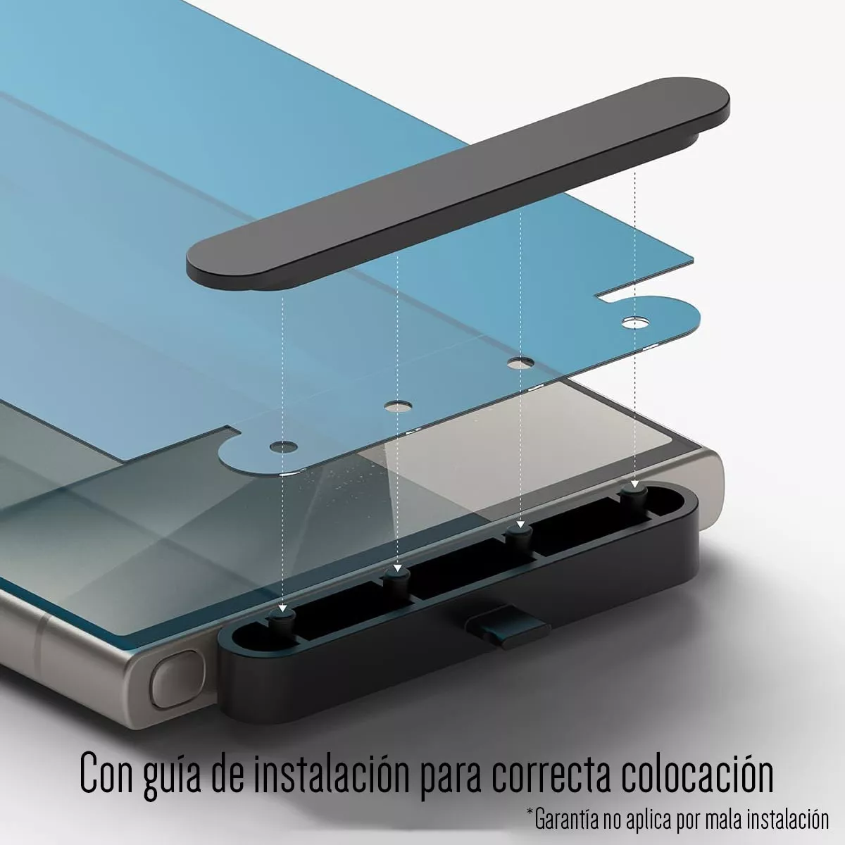 Foto 6 pulgar | Mica Para Galaxy S24 Ultra Ringke Dual Easy 2pzs Friendly