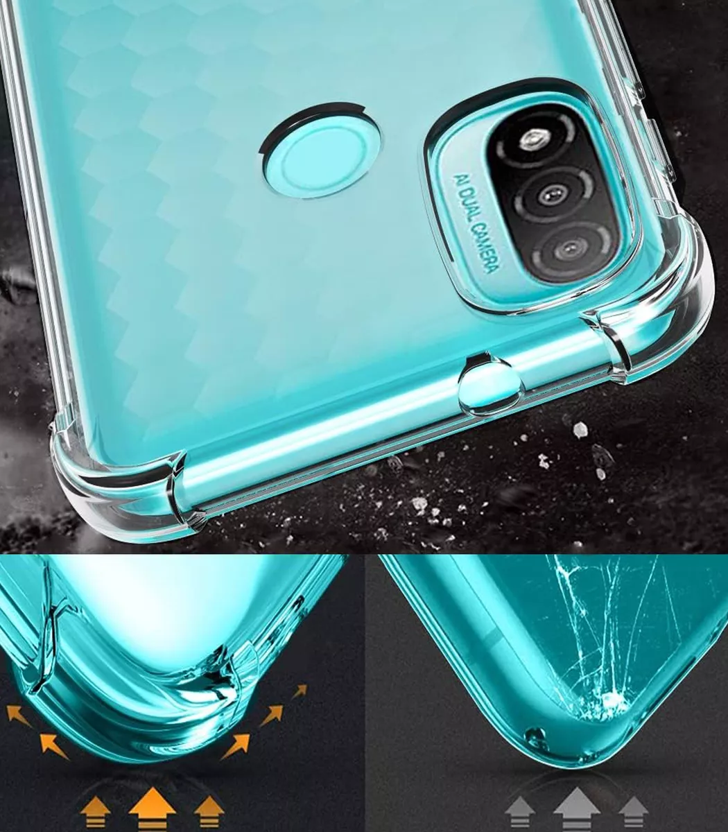 Foto 3 | Funda Para Moto E20 Hard Shell Esquinas Reforzadas Uso Rudo