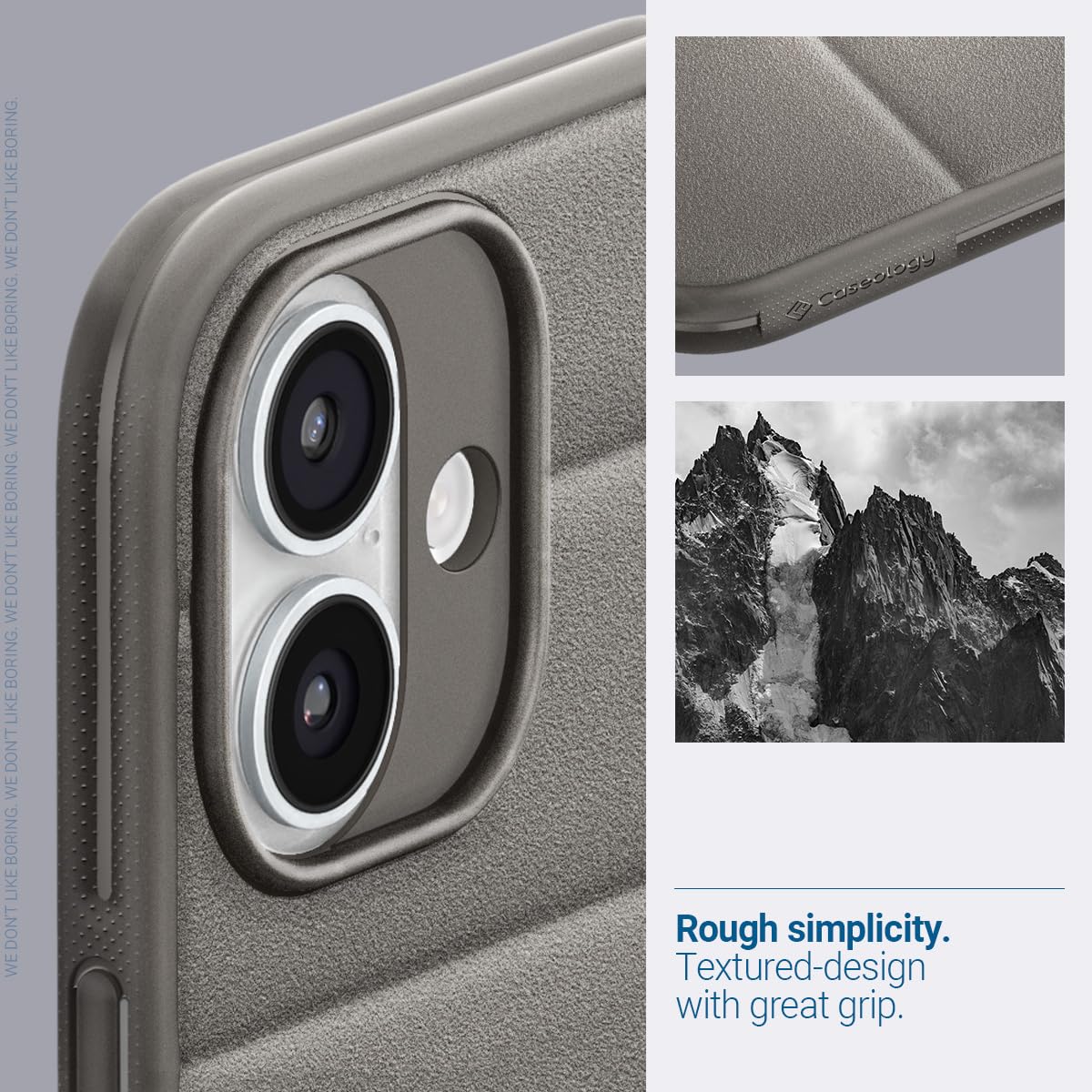 Foto 4 pulgar | Funda Caseology Athlex Mag para iPhone 16 con Magsafe Gray - Venta Internacional