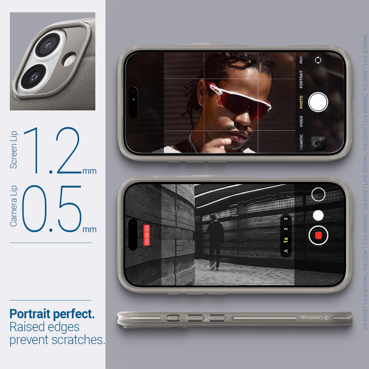 Foto 6 | Funda Caseology Athlex Mag para iPhone 16 con Magsafe Gray - Venta Internacional