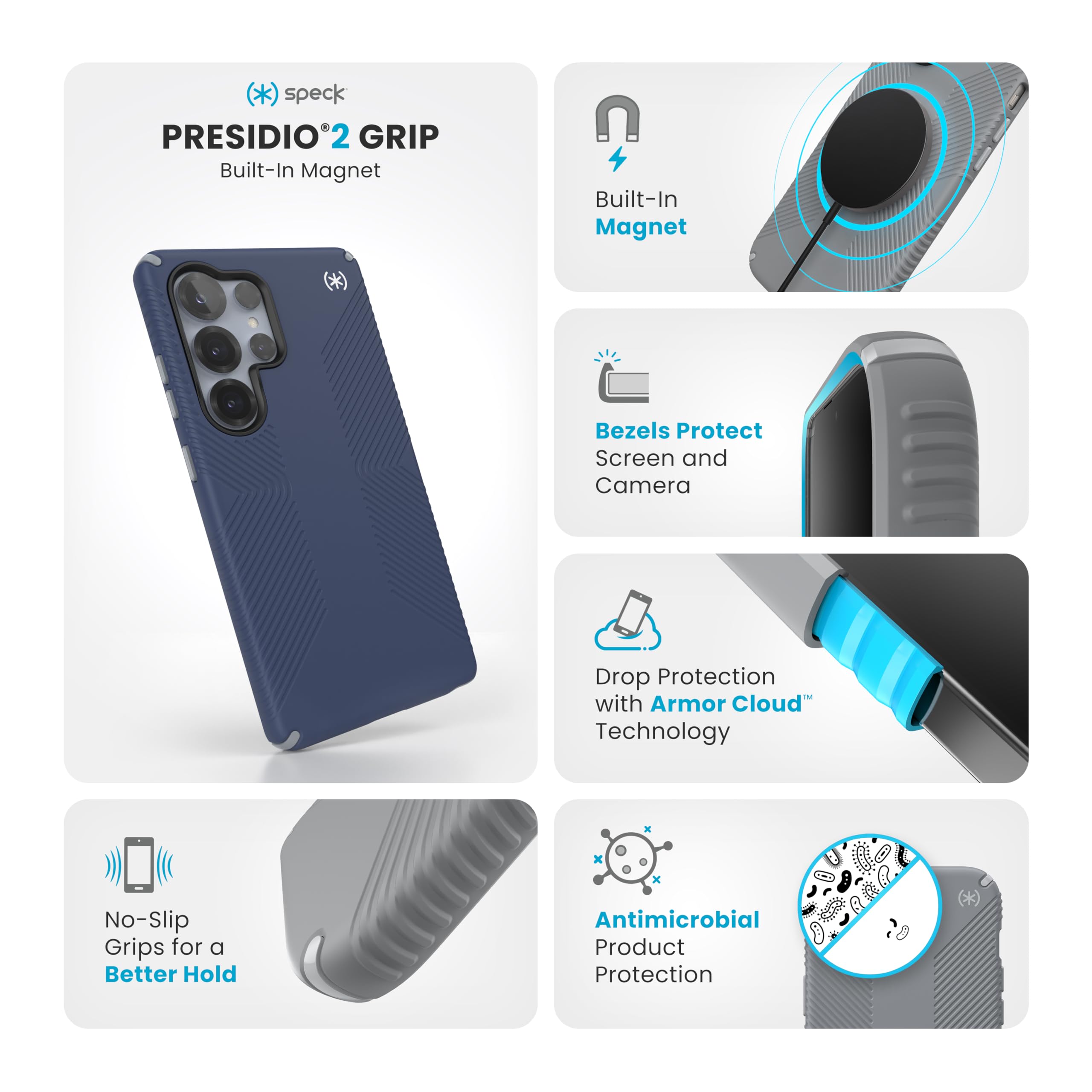 Foto 3 pulgar | Funda Speck Para Samsung Galaxy S25 Ultra Con Protección Contra Caídas De 4 M - Venta Internacional.
