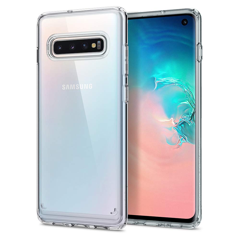Foto 2 pulgar | Funda Spigen Ultra Hybrid Para Samsung Galaxy S10, Transparente - Venta Internacional.