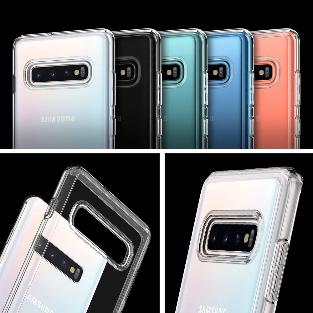 Foto 4 pulgar | Funda Spigen Ultra Hybrid Para Samsung Galaxy S10, Transparente - Venta Internacional.