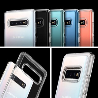 Foto 3 | Funda Spigen Ultra Hybrid Para Samsung Galaxy S10, Transparente - Venta Internacional.