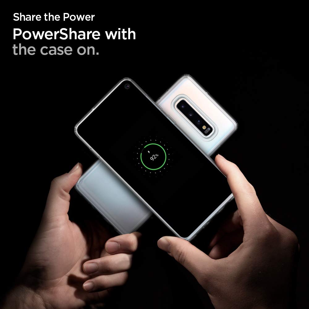 Foto 4 | Funda Spigen Ultra Hybrid Para Samsung Galaxy S10, Transparente - Venta Internacional.