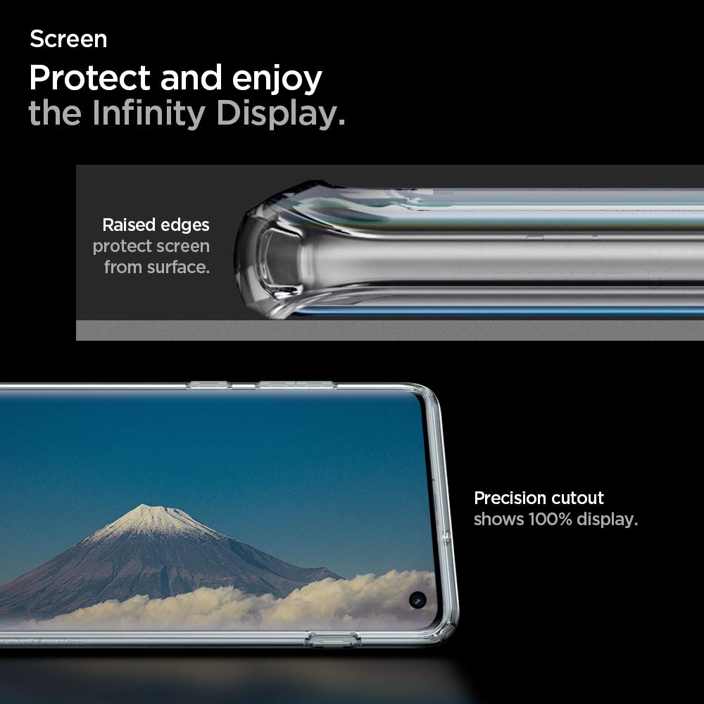 Foto 6 pulgar | Funda Spigen Ultra Hybrid Para Samsung Galaxy S10, Transparente - Venta Internacional.
