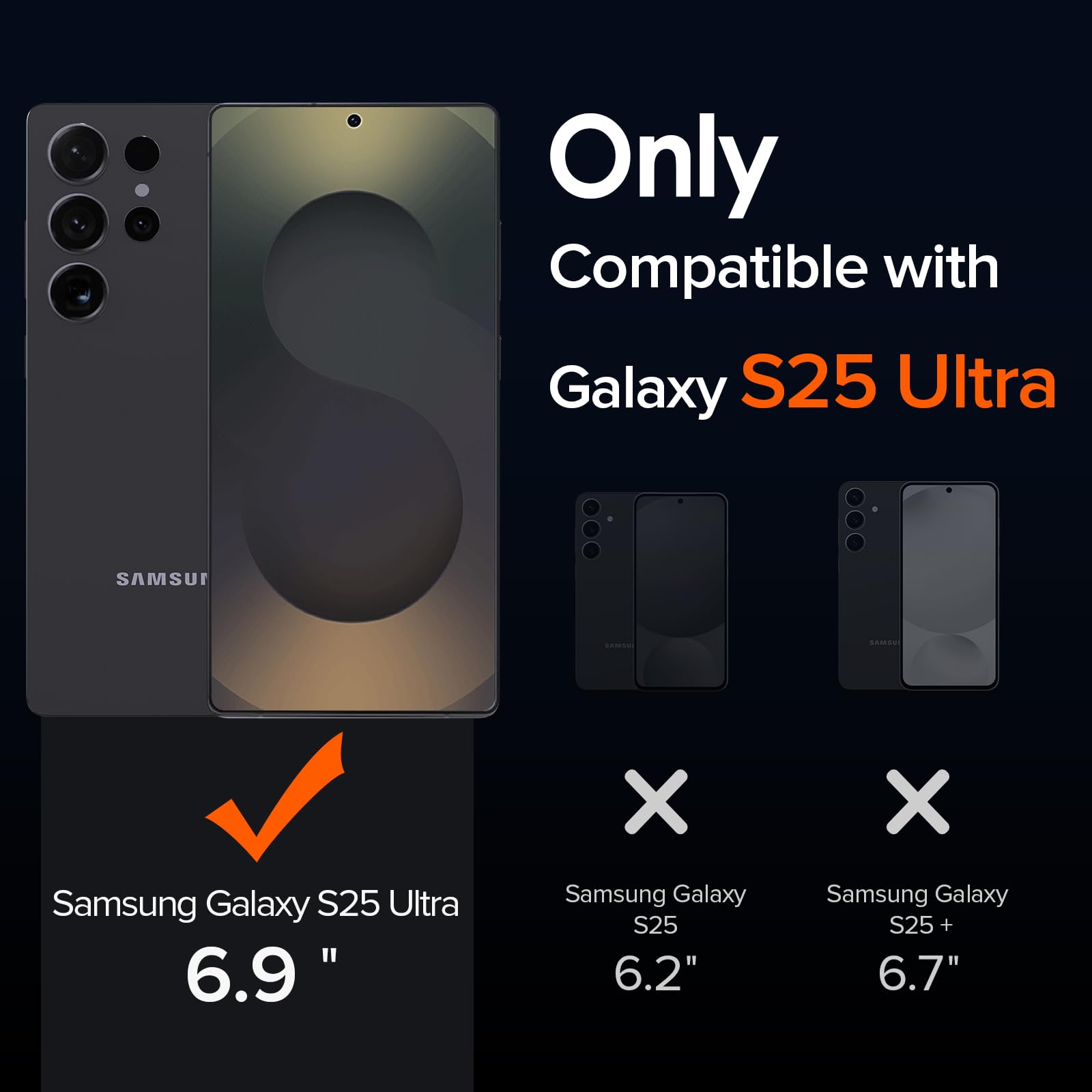 Foto 3 pulgar | Funda Magnética Ivoler Para Samsung Galaxy S25 Ultra 5g 6.9'' - Venta Internacional.