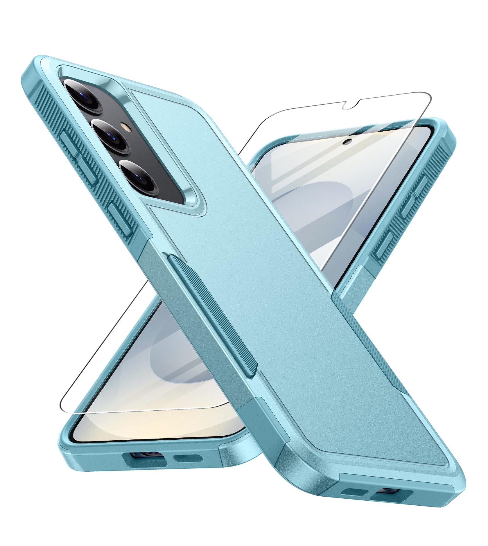Foto 2 pulgar | Funda De Teléfono Fntcase Para Samsung Galaxy S25-plus A Prueba De Golpes, Color Menta - Venta Internacional.