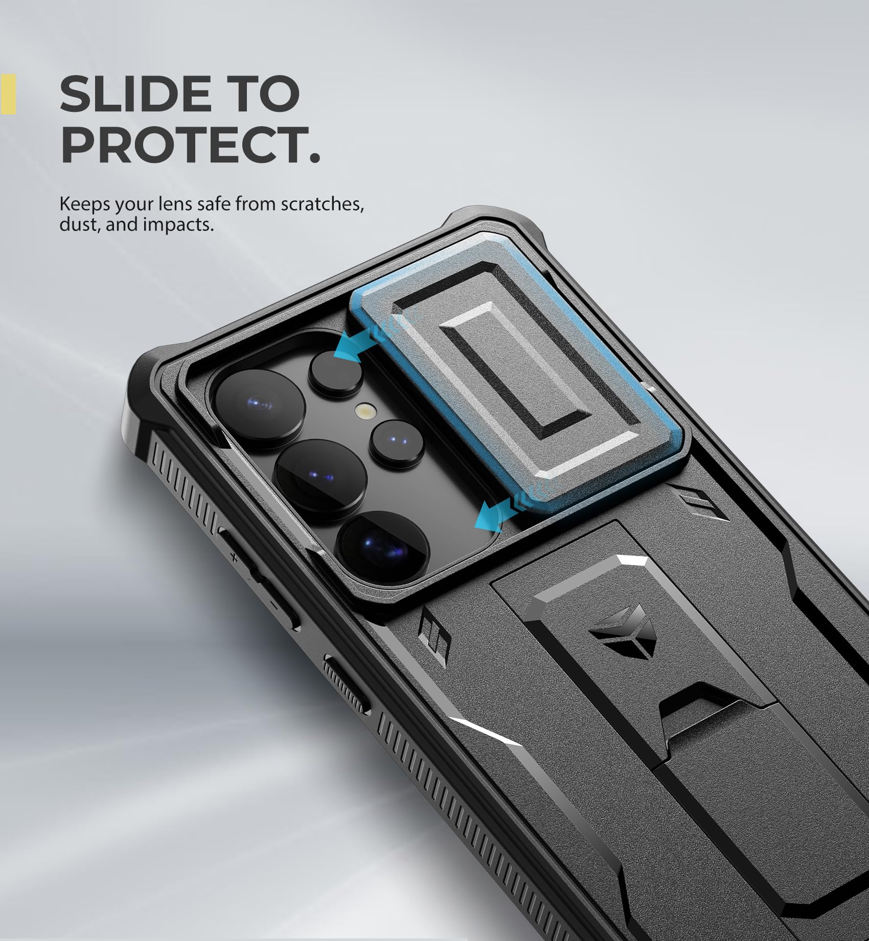 Foto 4 pulgar | Funda Dexnor Para Samsung Galaxy S25 Ultra Con Cámara Deslizante - Venta Internacional.