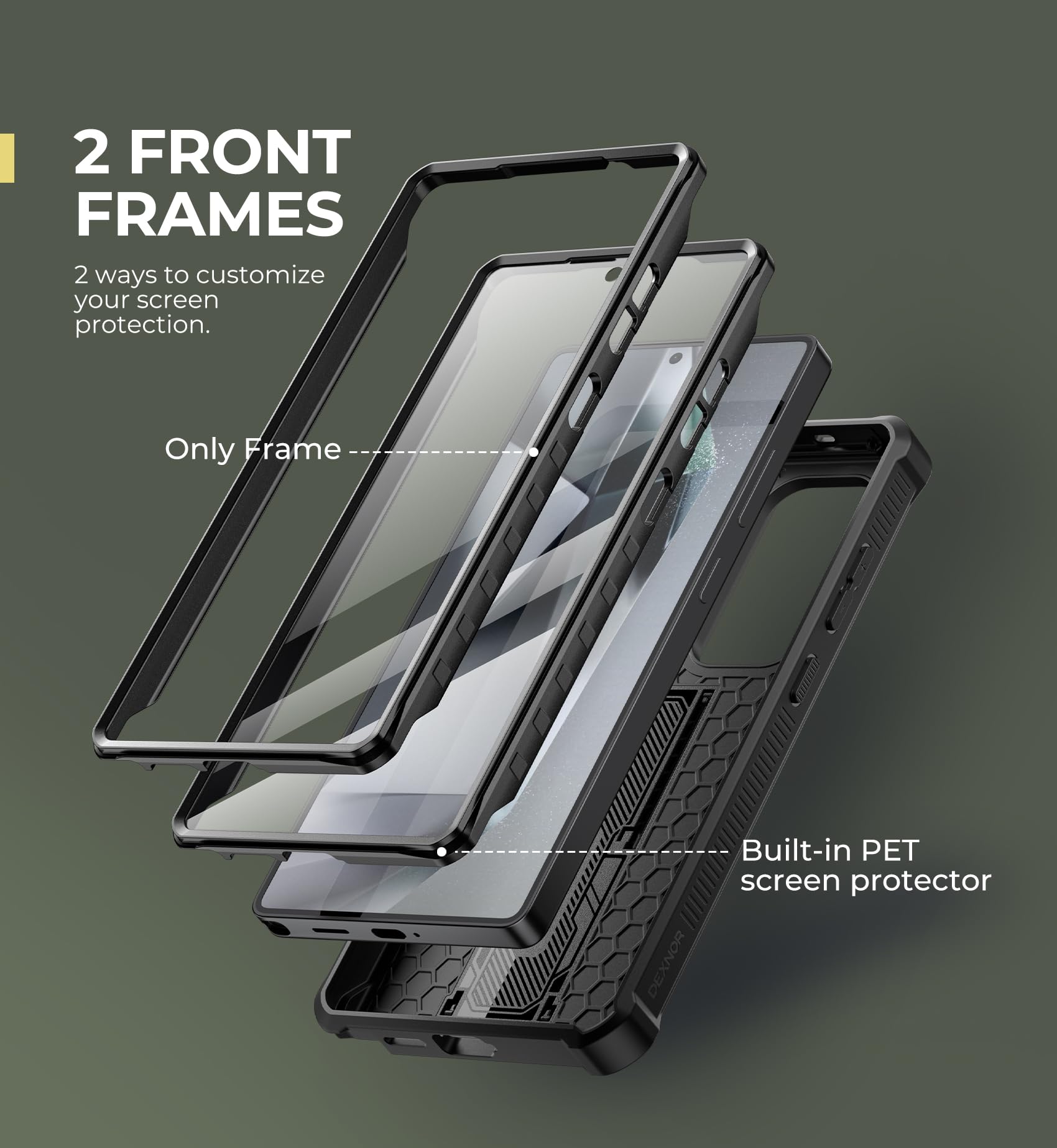 Foto 5 | Funda Dexnor Para Samsung Galaxy S25 Ultra Con Cámara Deslizante - Venta Internacional.