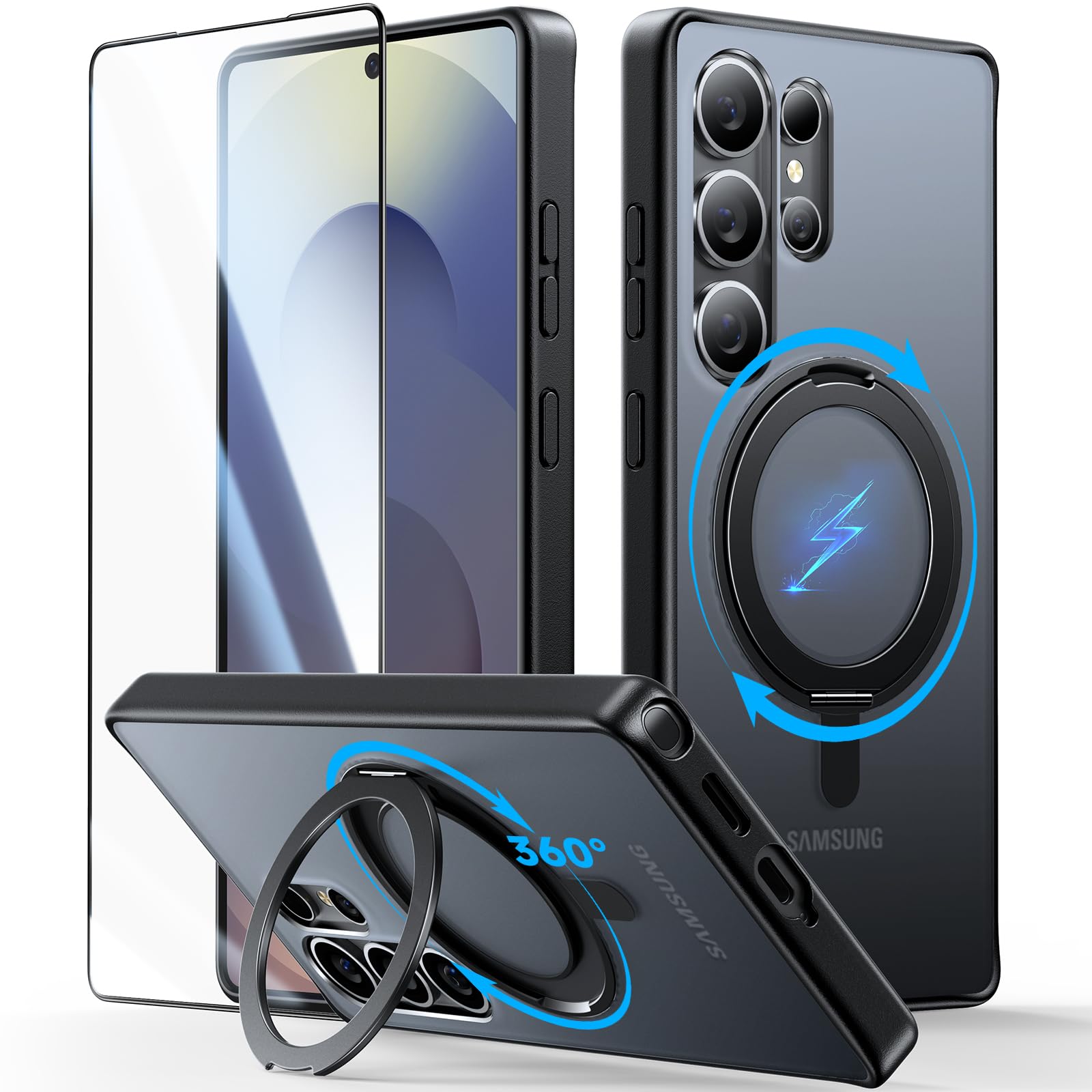 Funda Jueshituo Serie Tickstand Para Samsung Galaxy S25 Ultra - Venta Internacional.
