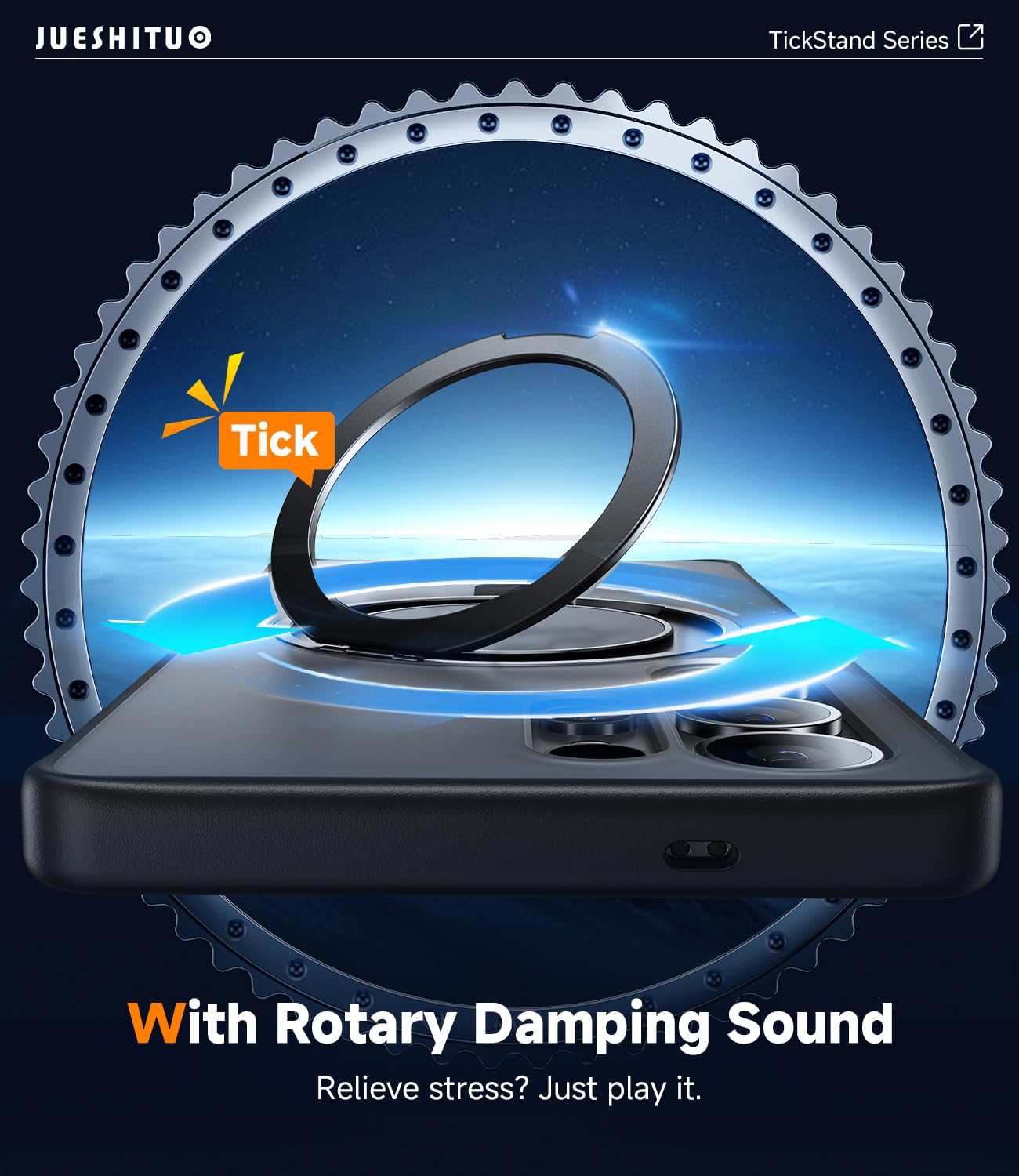 Foto 2 | Funda Jueshituo Serie Tickstand Para Samsung Galaxy S25 Ultra - Venta Internacional.