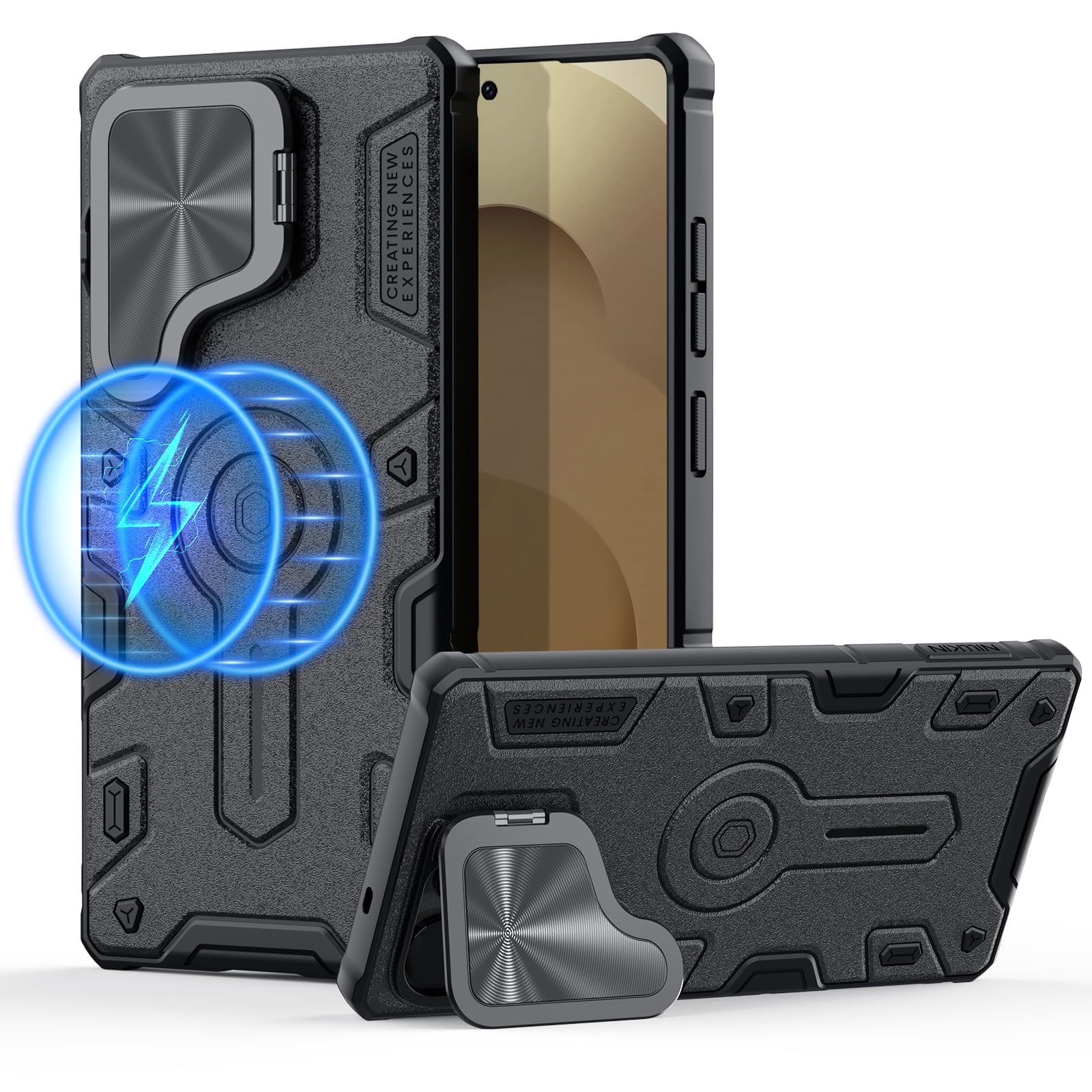 Funda Magnética Nillkin Con Funda De Cámara Para Galaxy S25 Ultra - Venta Internacional.