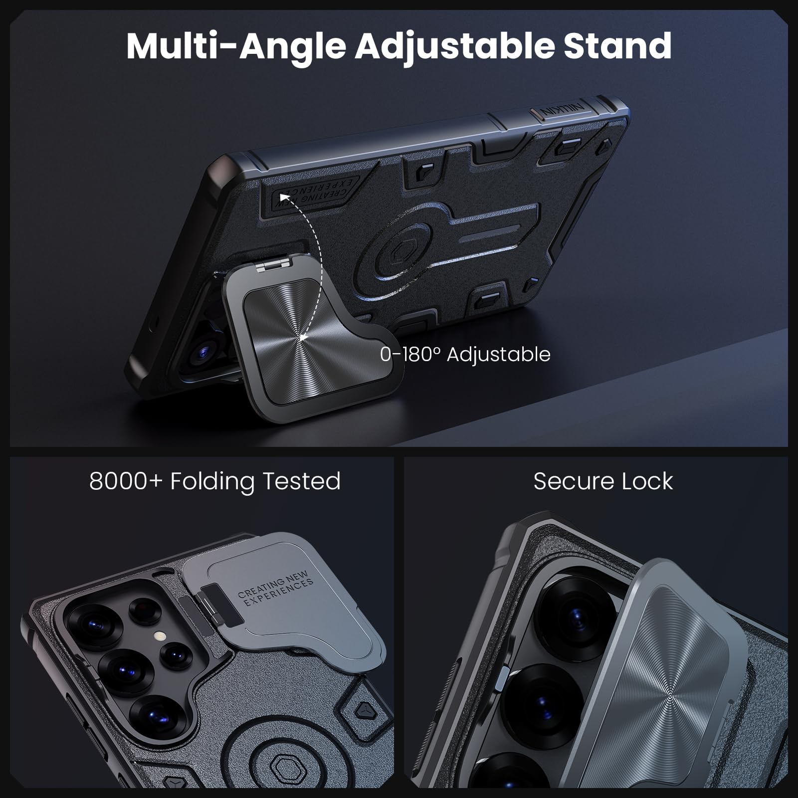 Foto 4 | Funda Magnética Nillkin Con Funda De Cámara Para Galaxy S25 Ultra - Venta Internacional.