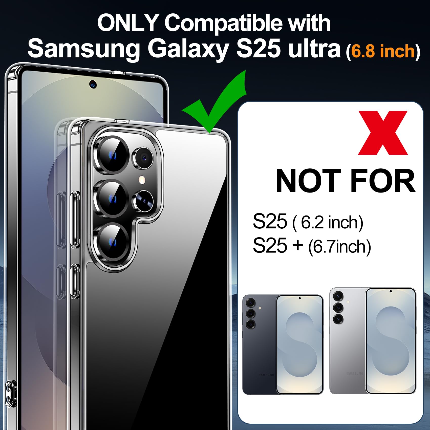 Foto 3 pulgar | Funda De Teléfono Mozoter Diseñada Para Samsung Galaxy S25 Ultra - Venta Internacional.