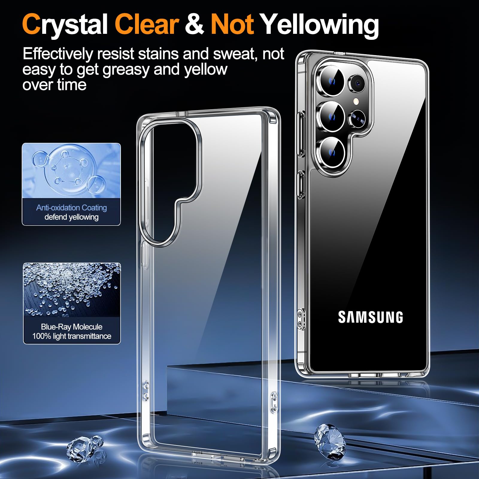 Foto 5 pulgar | Funda De Teléfono Mozoter Diseñada Para Samsung Galaxy S25 Ultra - Venta Internacional.